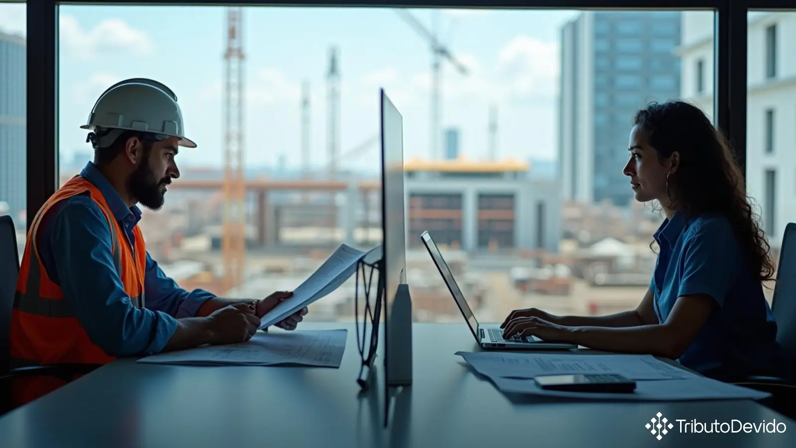 CPRB sobre funcionários da área administrativa na construção civil