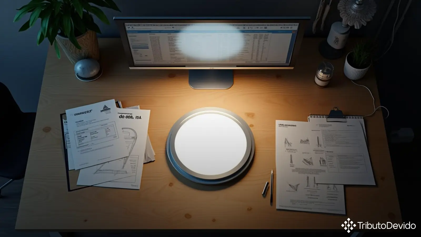 Classificação fiscal de luminárias LED de alumínio