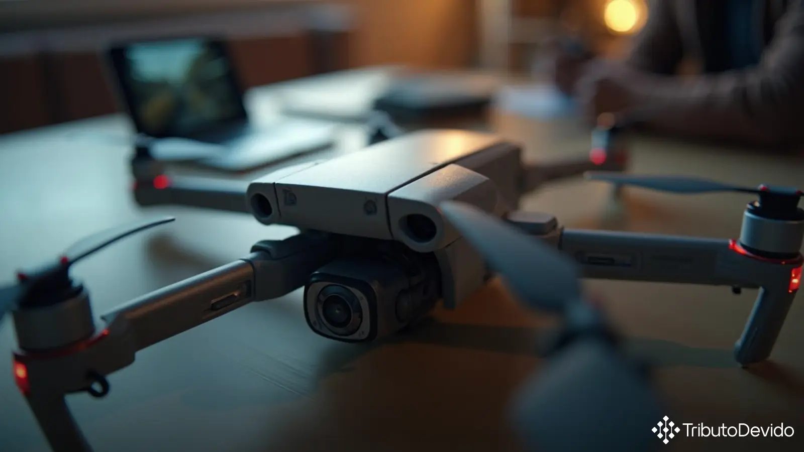 Classificação fiscal de drone com câmera integrada