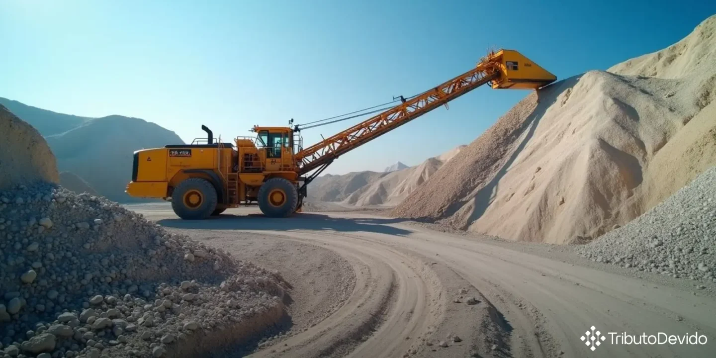 extração de saibro não é tributada pelo IPI