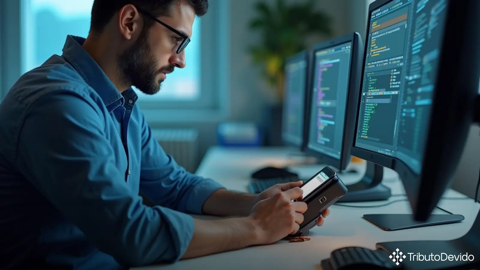 instalação de software em máquinas POS