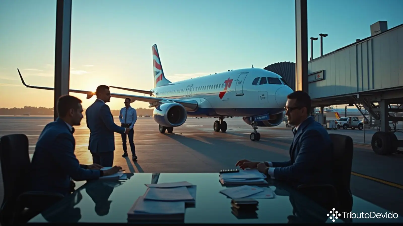 Isenção tributária para empresas de transporte aéreo internacional