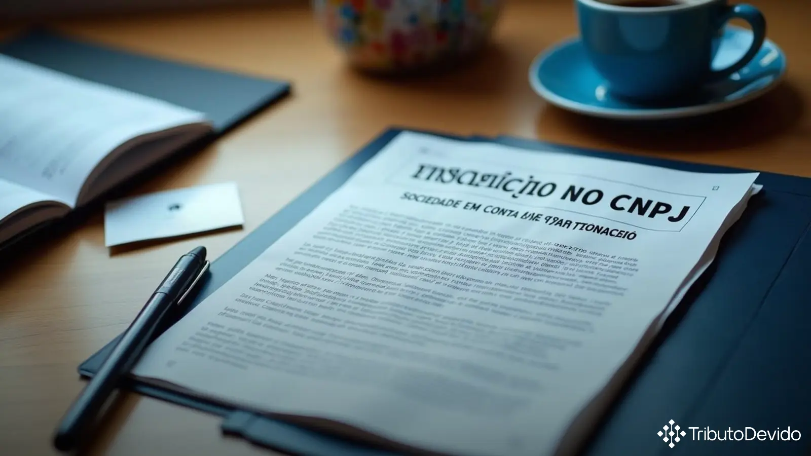 inscrição no CNPJ para Sociedades em Conta de Participação