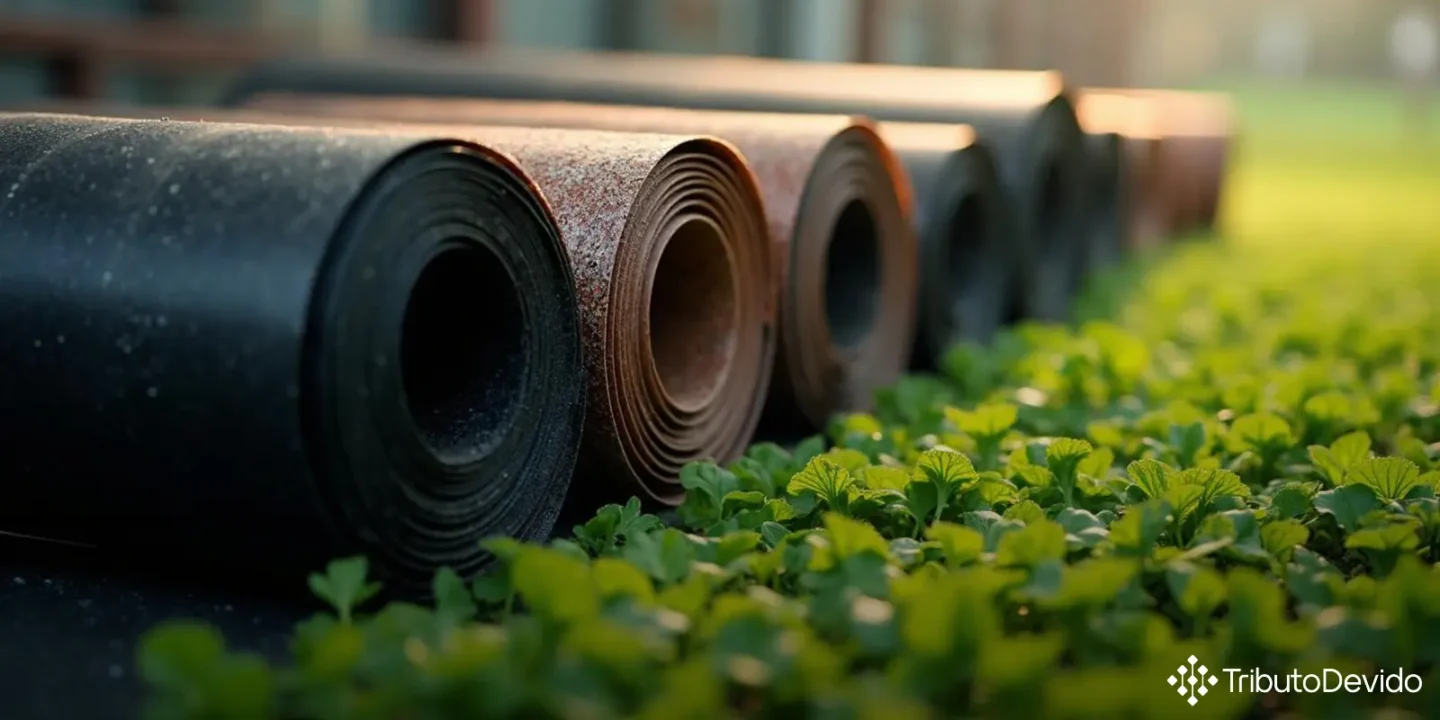 Classificação fiscal de filme plástico para mulching