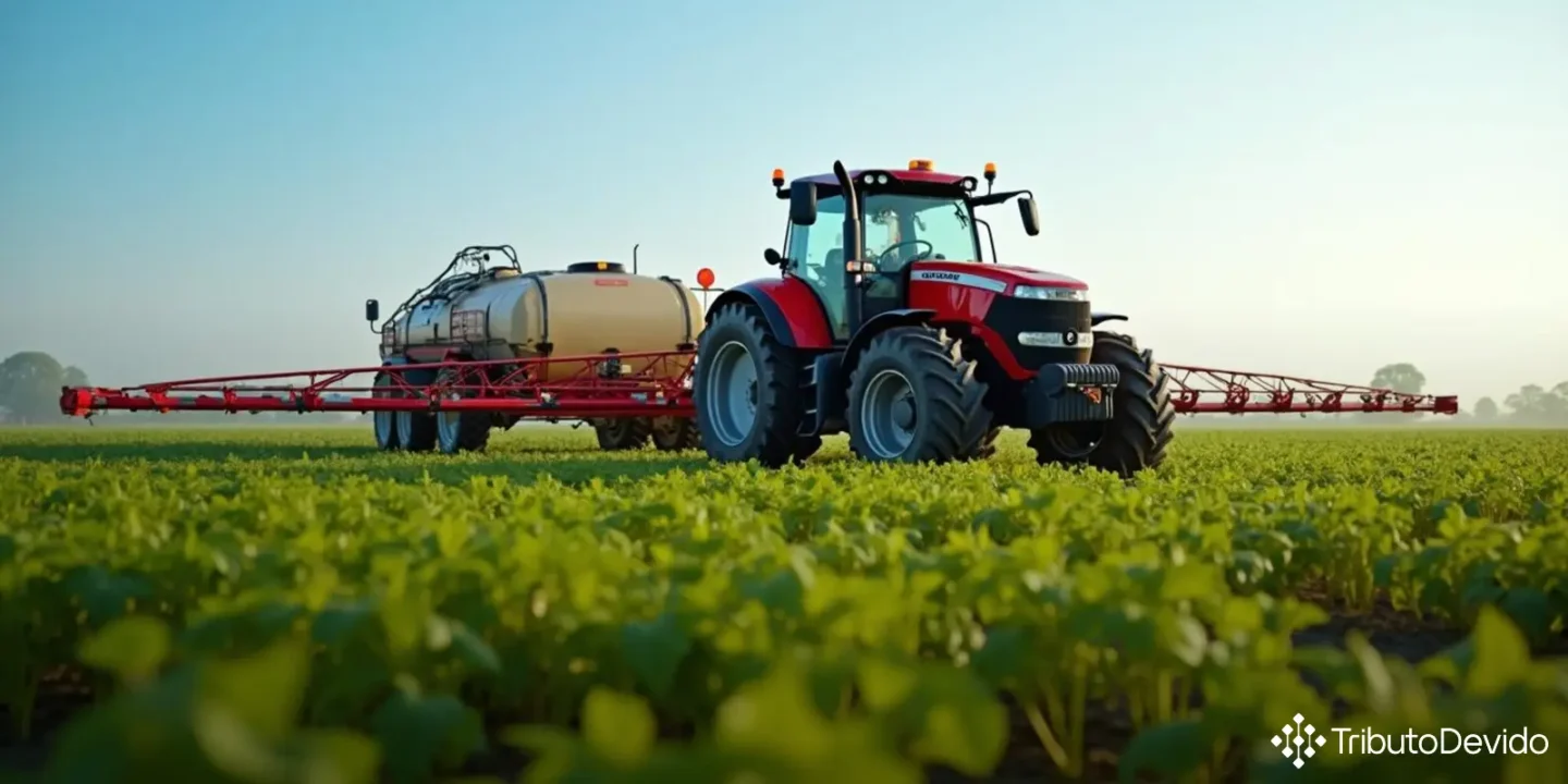 Classificação fiscal de sistema autotransportável agrícola