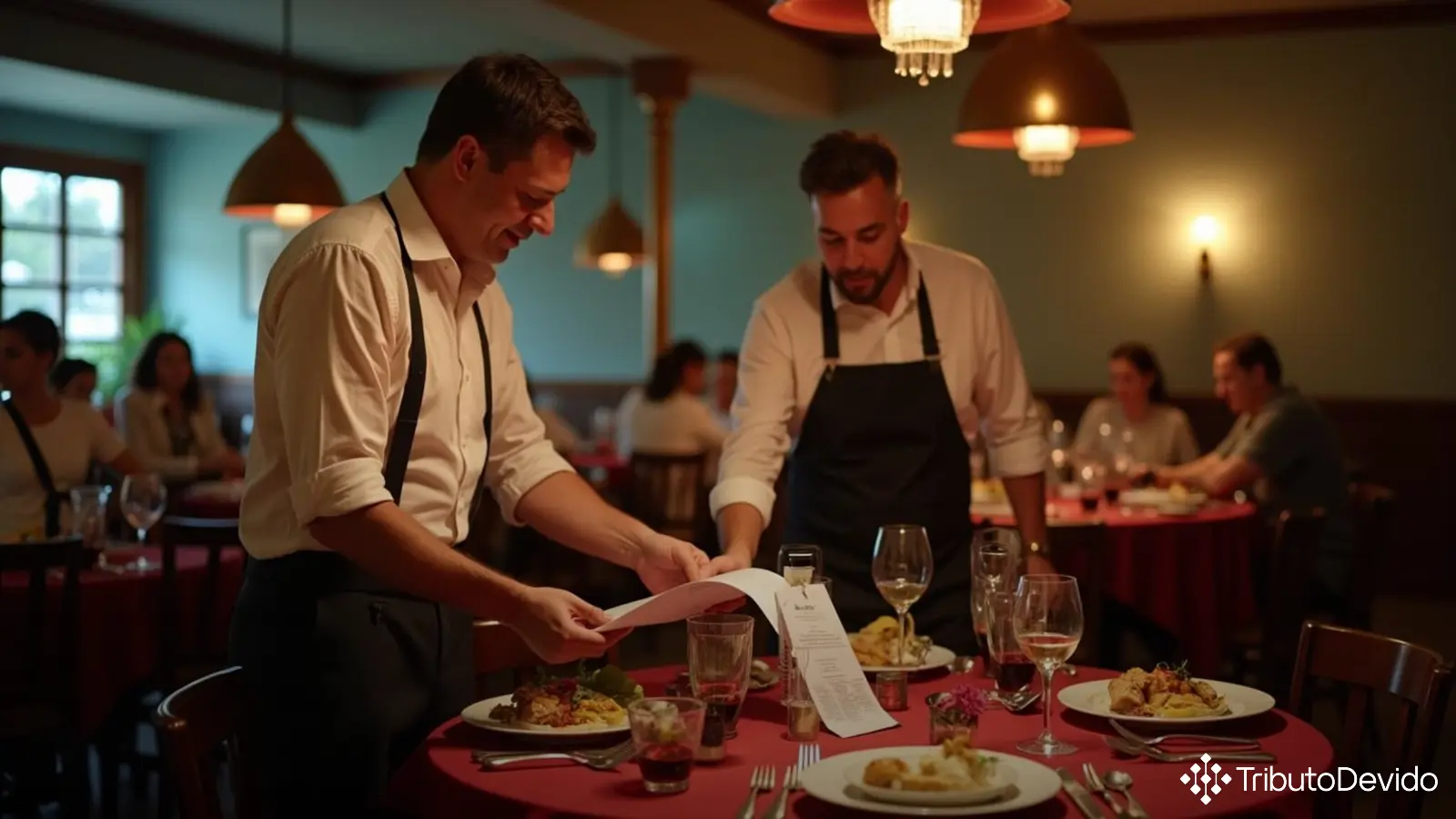 tributação de gorjetas no simples nacional