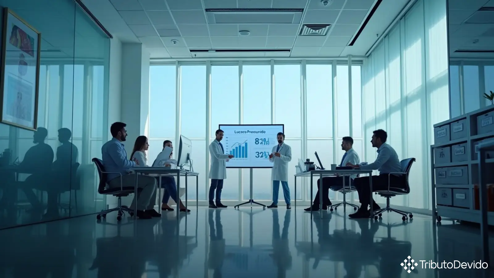 serviços hospitalares no Lucro Presumido