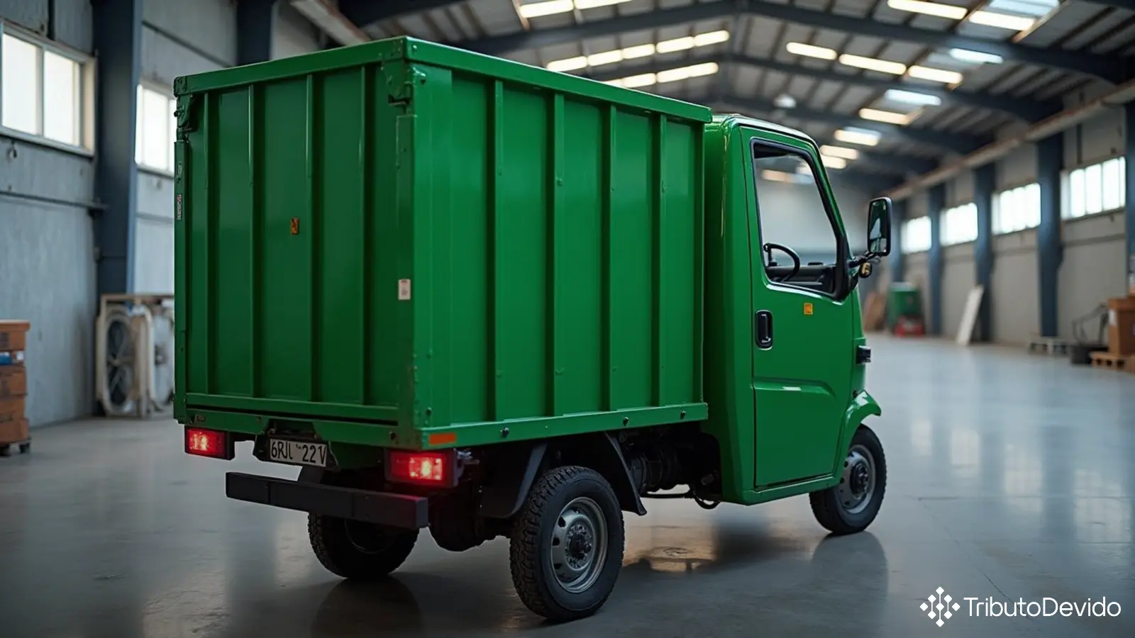 classificação fiscal de veículos elétricos de três rodas para transporte de mercadorias