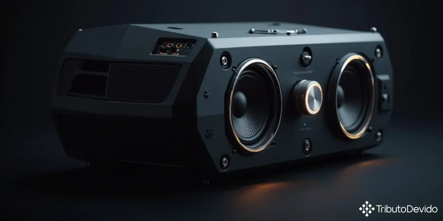 classificação fiscal de caixa acústica com rádio FM