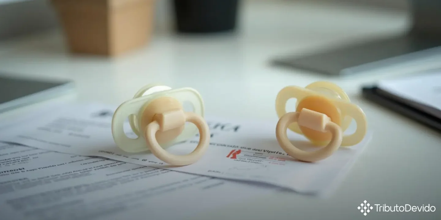 Classificação fiscal de conjunto de mamadeiras e chupetas na NCM