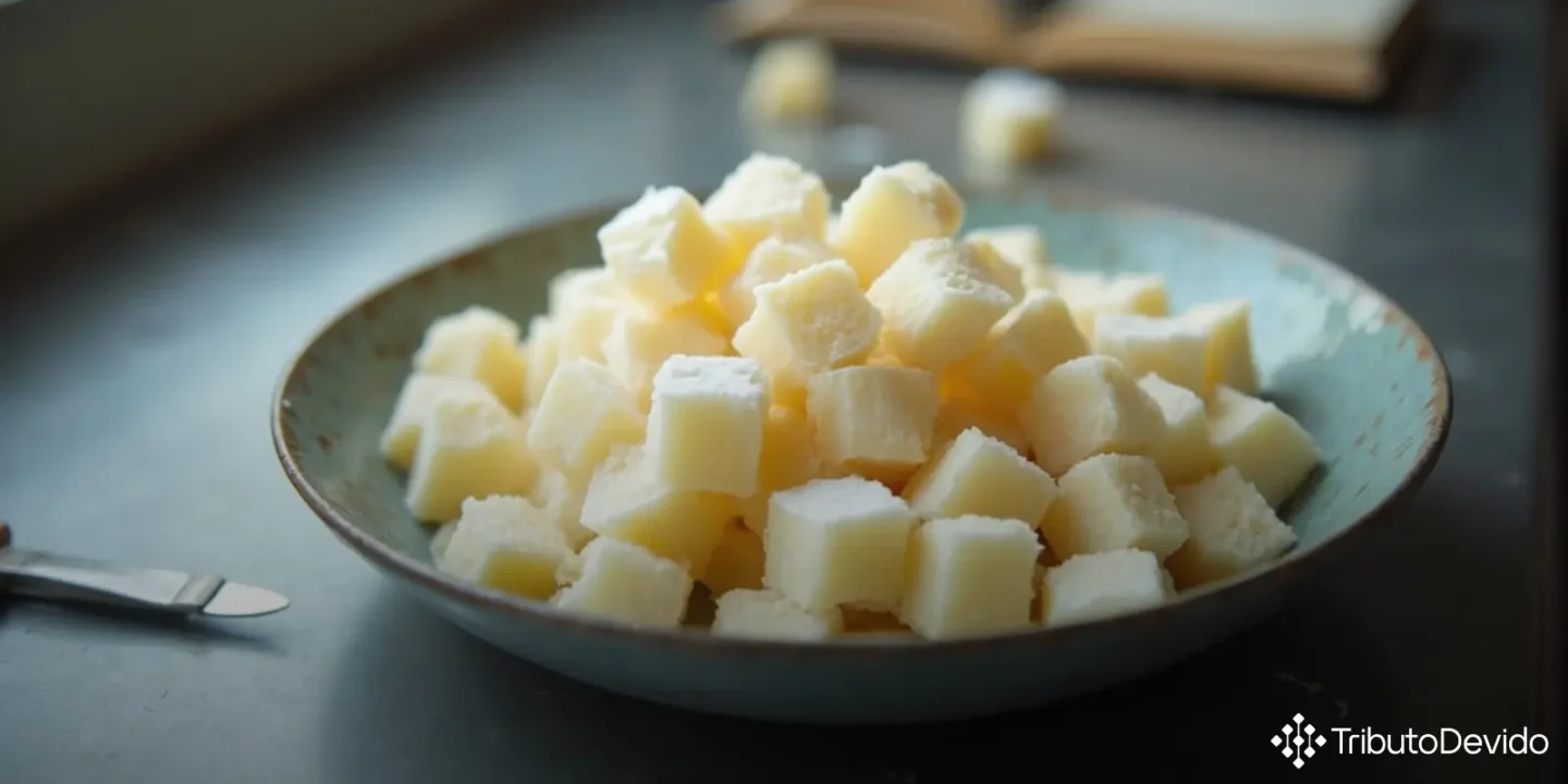 classificação fiscal do dadinho de tapioca congelado