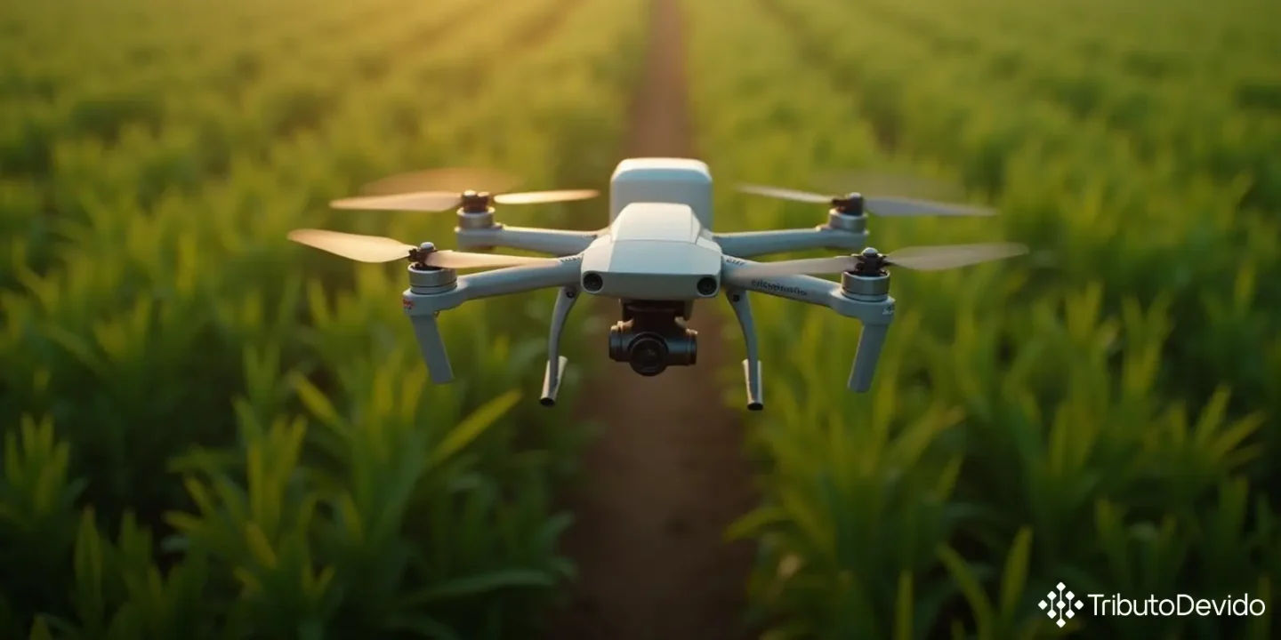 classificação fiscal de drones agrícolas de pulverização