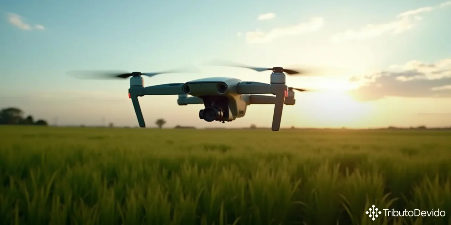 classificação fiscal de drones agrícolas com pulverizador