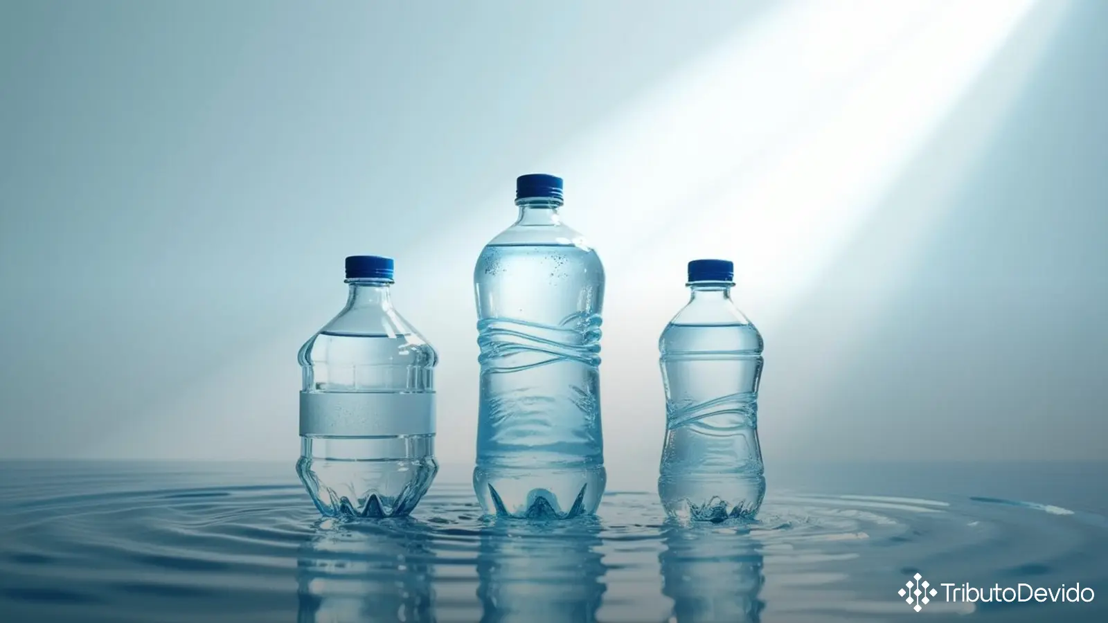 Tributação de água mineral natural