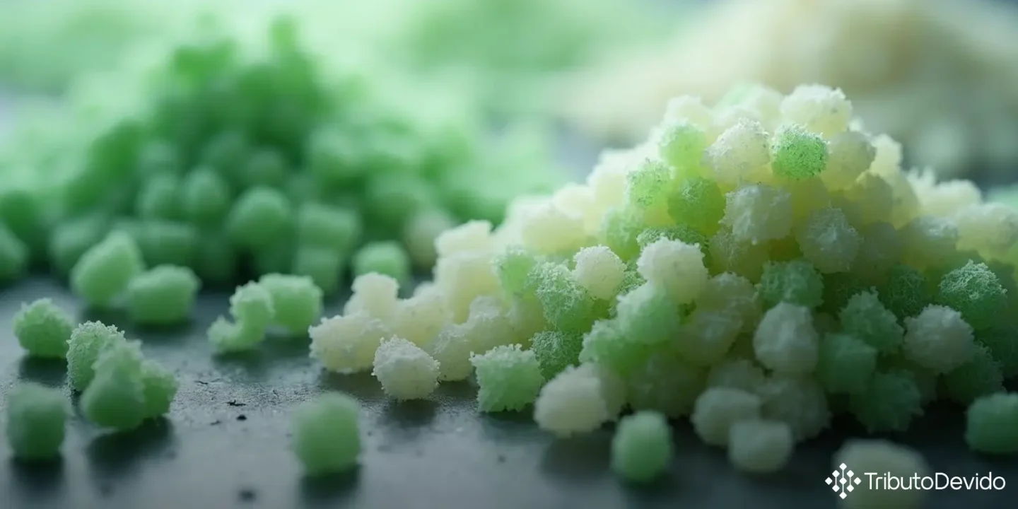 classificação fiscal do poli(ácido láctico) na NCM