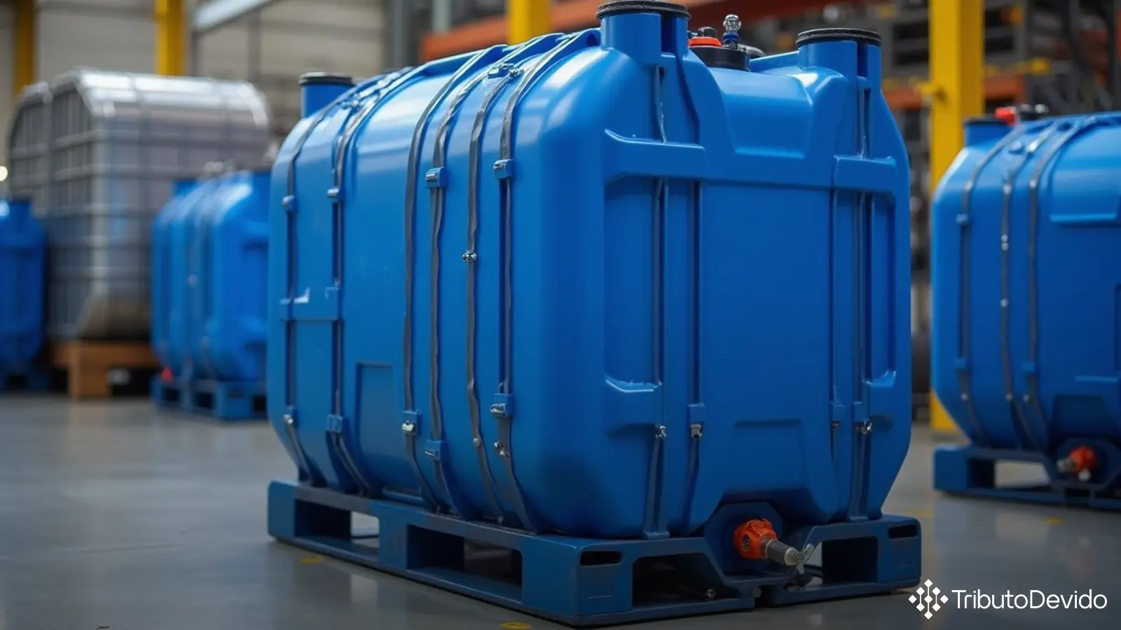 classificação fiscal de IBCs para transporte de líquidos