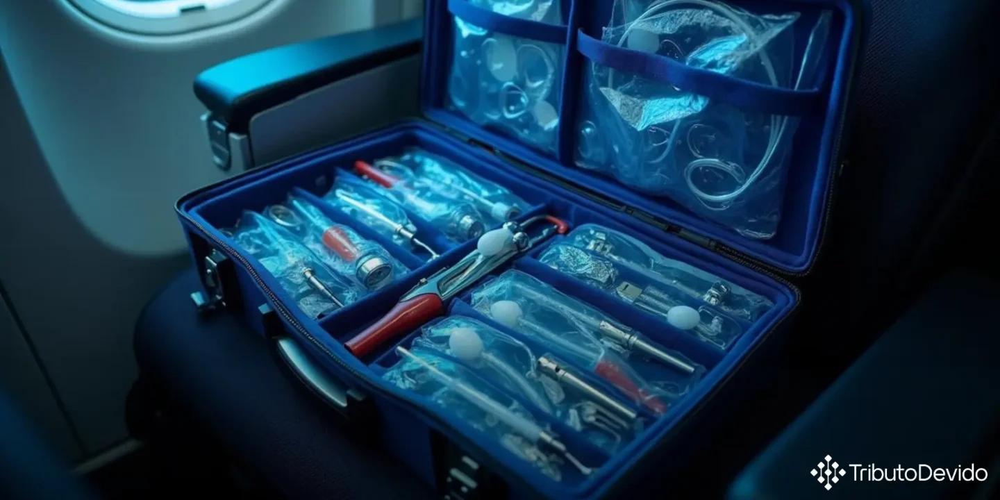 classificação fiscal kit médico emergência aeronaves