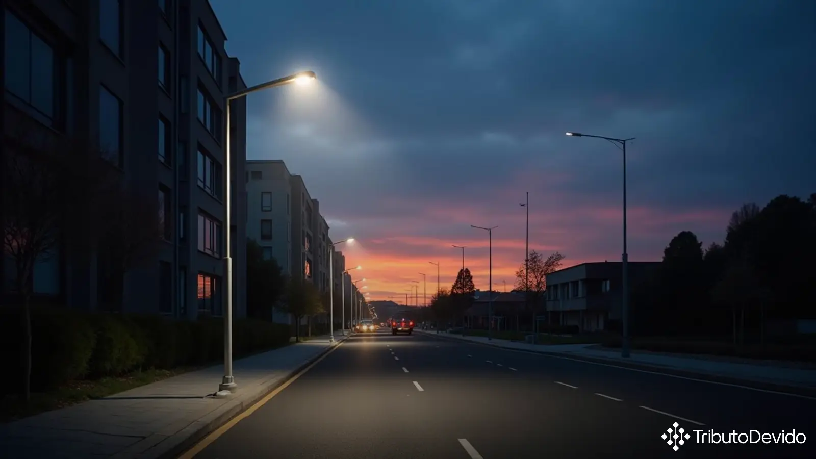 classificação fiscal de luminária LED para iluminação pública