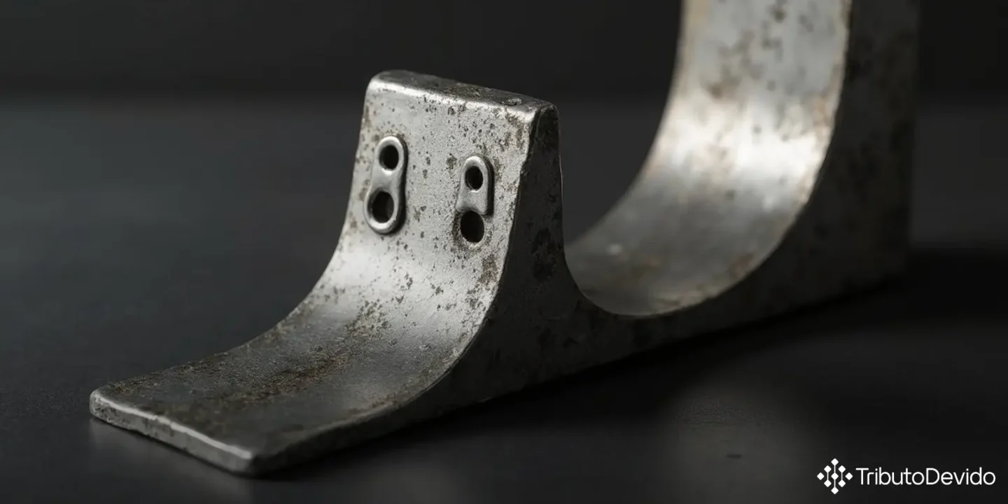 Classificação fiscal de mão-francesa de aço para prateleiras