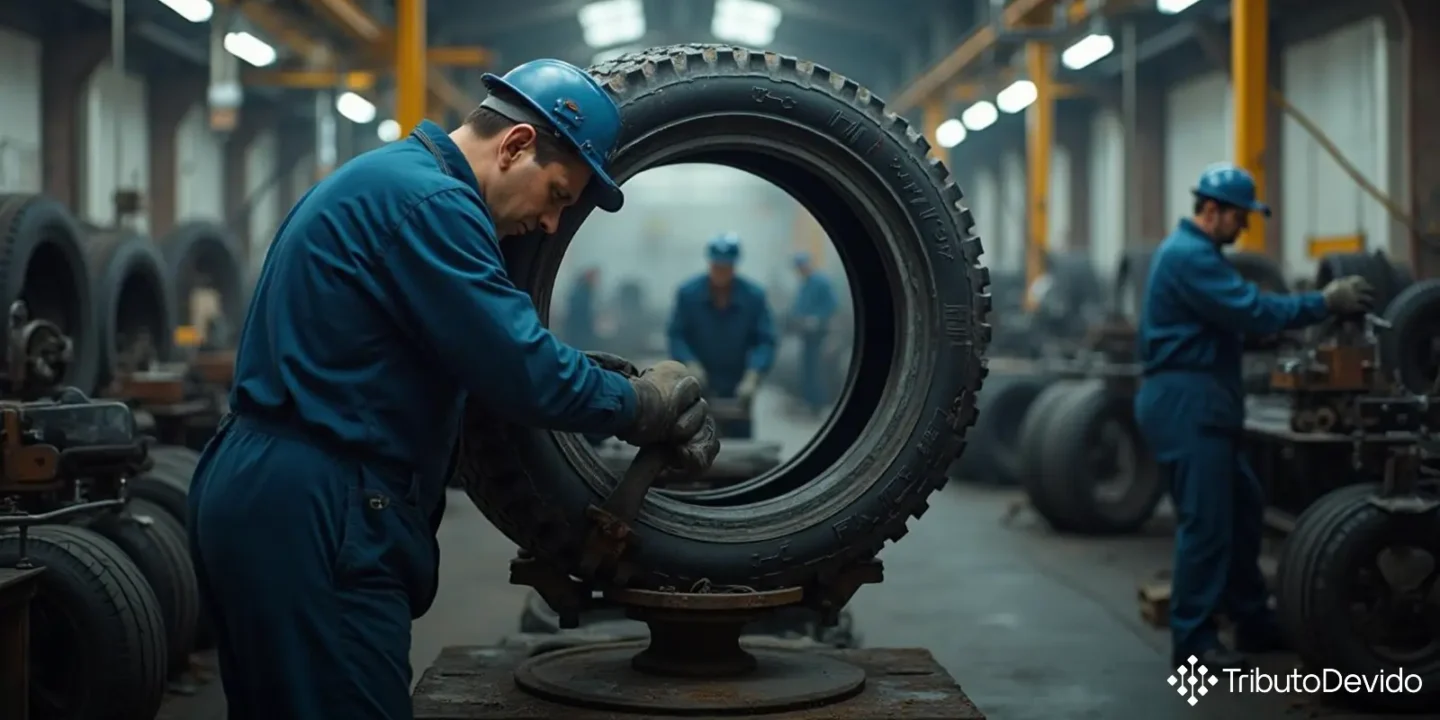 Tributação no Lucro Presumido para serviços de recauchutagem de pneumáticos