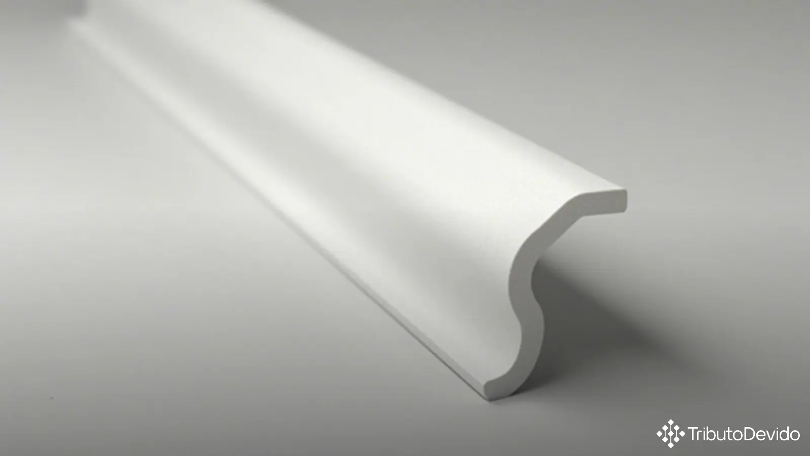 Classificação fiscal de perfil de plástico (XPS) para decoração