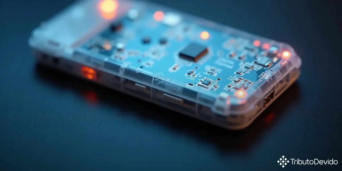 Classificação fiscal de porta-cartela eletrônico de medicamentos