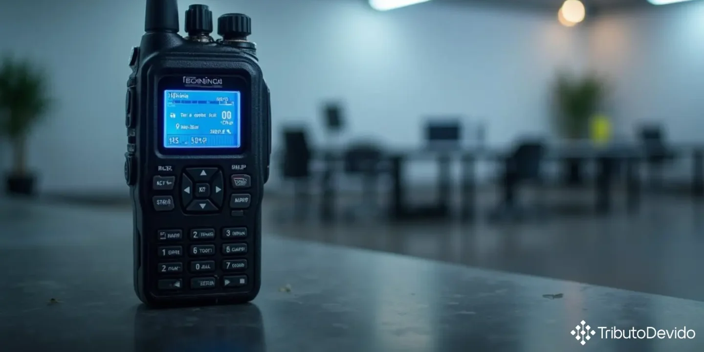 classificação fiscal de rádios portáteis DMR