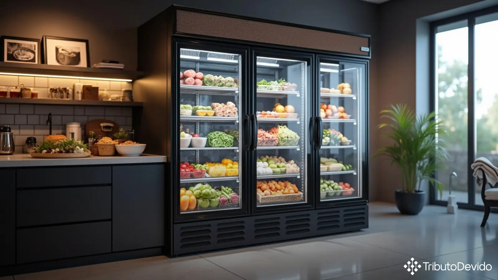 Classificação fiscal de refrigerador comercial com porta de vidro