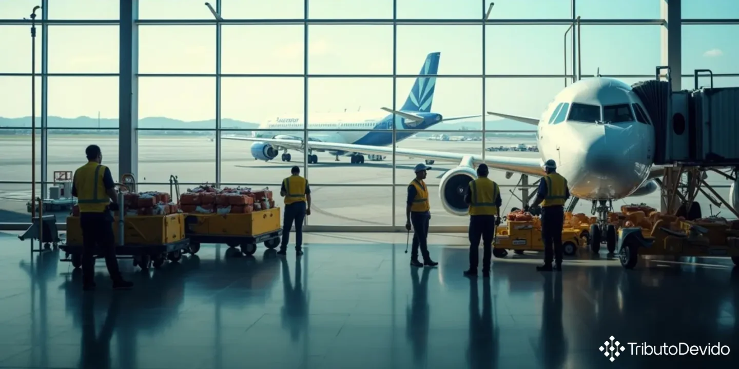 retenção-tributos-serviços-auxiliares-transporte-aéreo