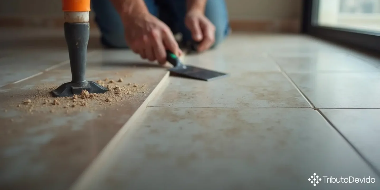 retenção tributária na substituição de pisos cerâmicos