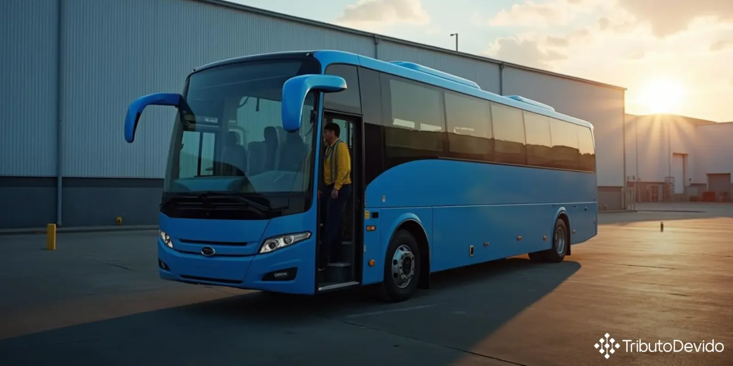gastos com transporte fretado de funcionários