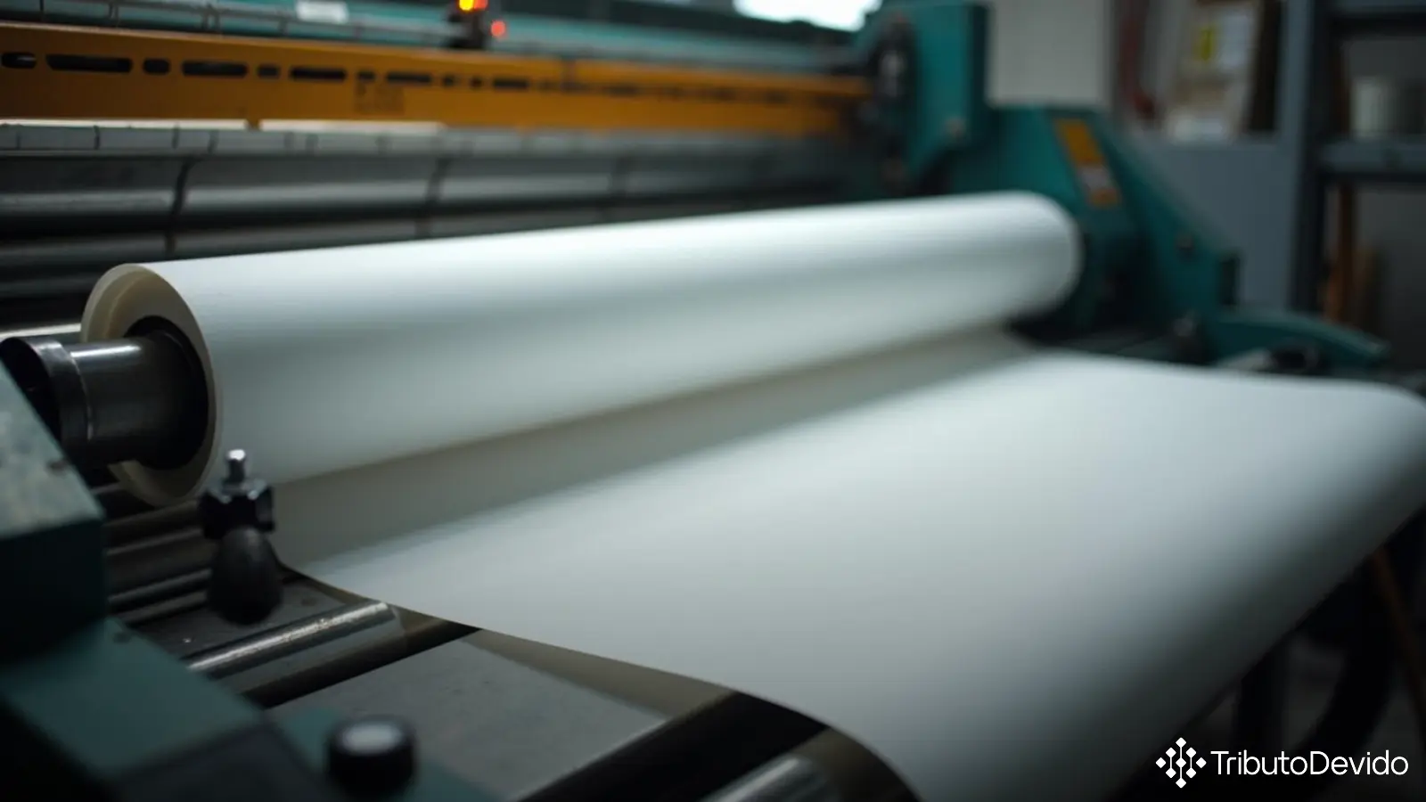 Classificação fiscal de papel para rotogravura