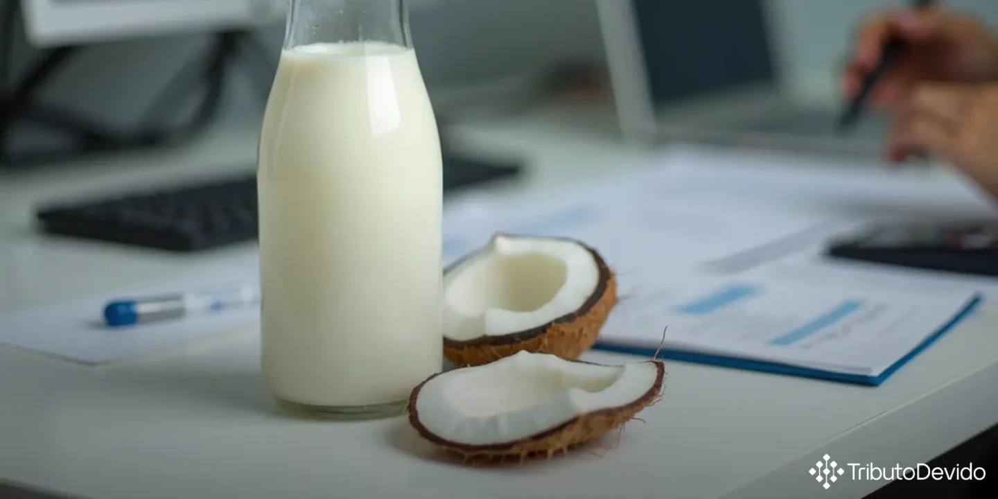 classificação fiscal do leite de coco em pó vegano