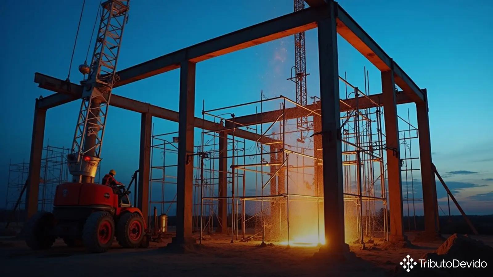 IPI na fabricação e montagem de galpões