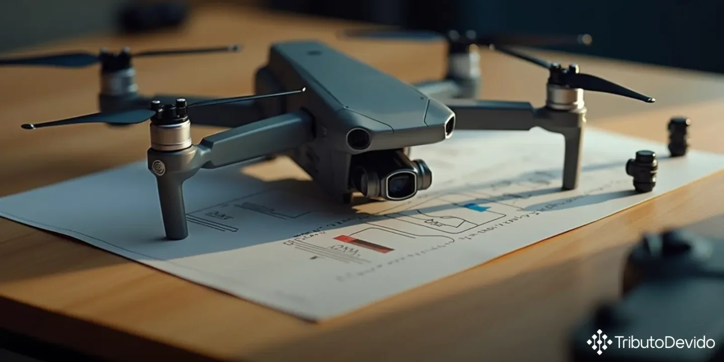 classificação fiscal de drones com câmeras integradas