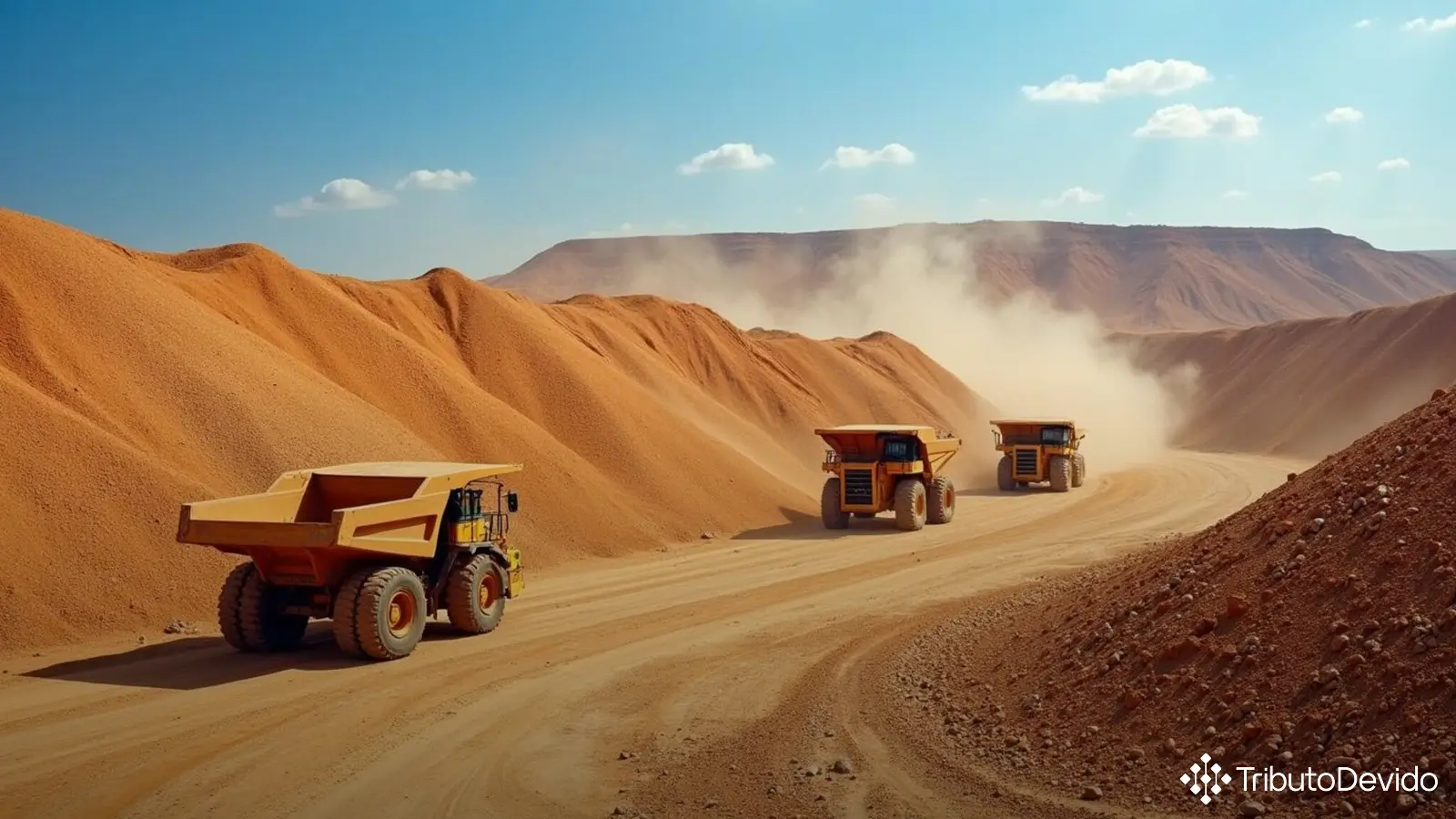 não incidência de IPI na extração de areia