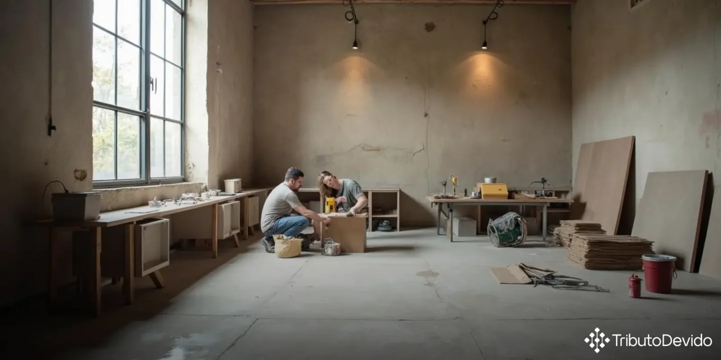 tributação na substituição de pisos cerâmicos