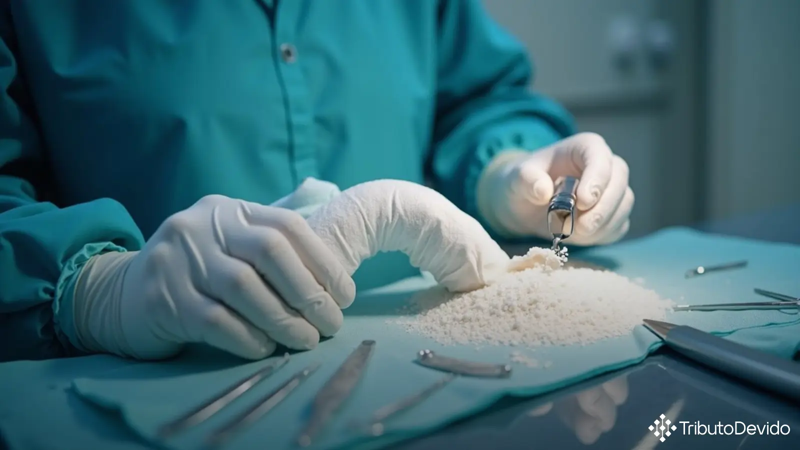 Classificação NCM de substituto de enxerto ósseo para regeneração óssea