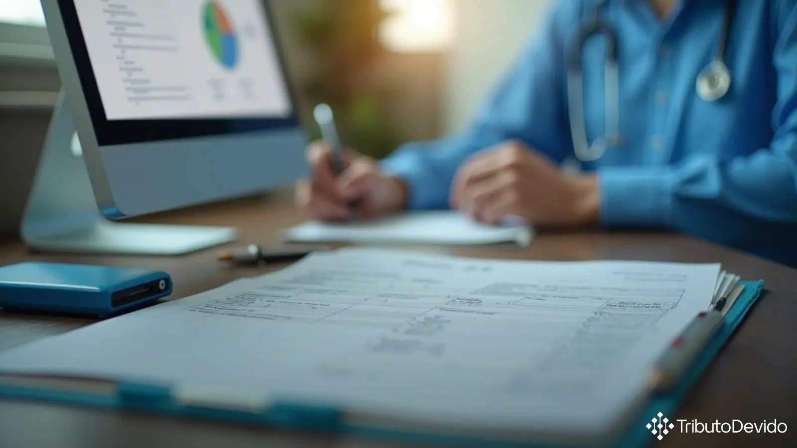 Tributação da receita bruta em serviços médicos