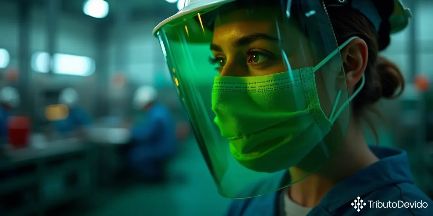 classificação fiscal de viseiras de proteção facial de policarbonato