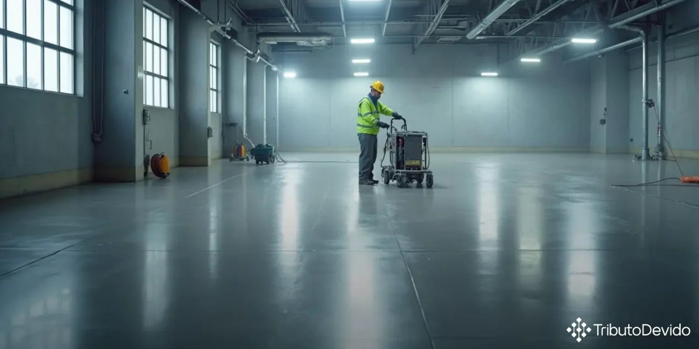 Retenção tributária em serviços de aplicação de epóxi