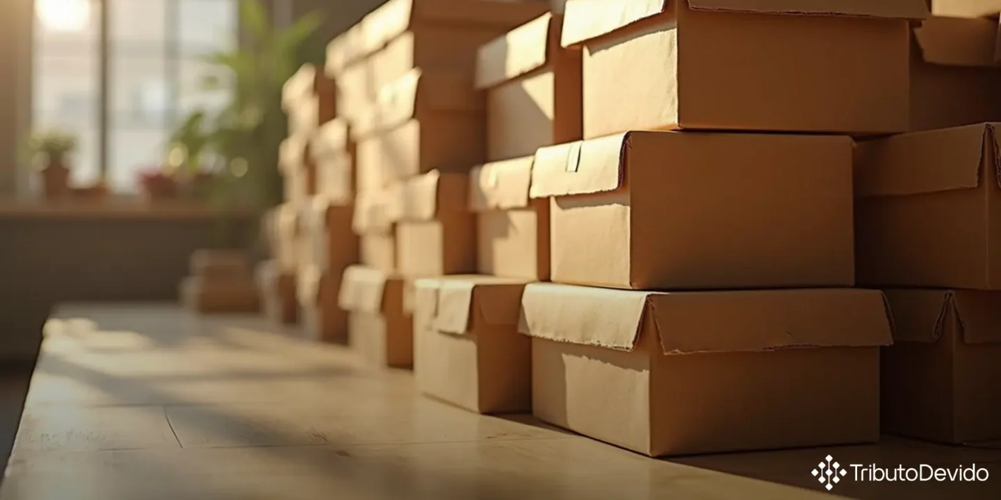 crédito de IPI sobre caixas de papelão