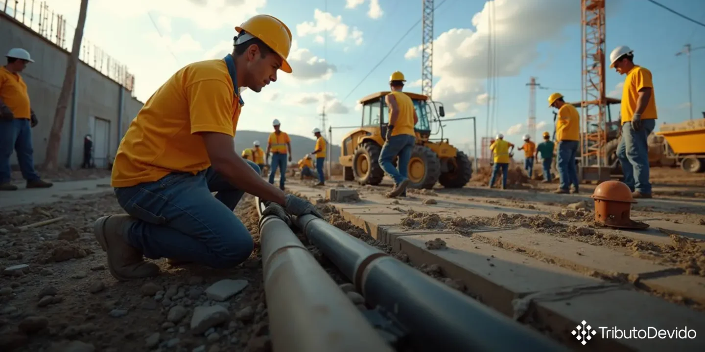 Obras construção civil regime cumulativo PIS COFINS