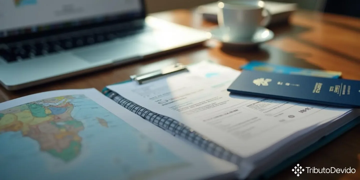 como registrar despesas de viagens ao exterior no SISCOSERV