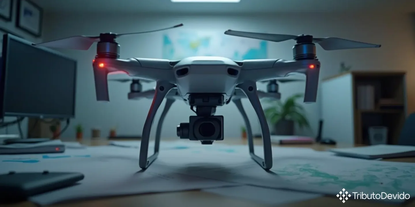 Classificação fiscal Drones câmeras integradas