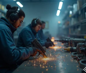 Fabricação armas fogo testes tiro créditos IPI