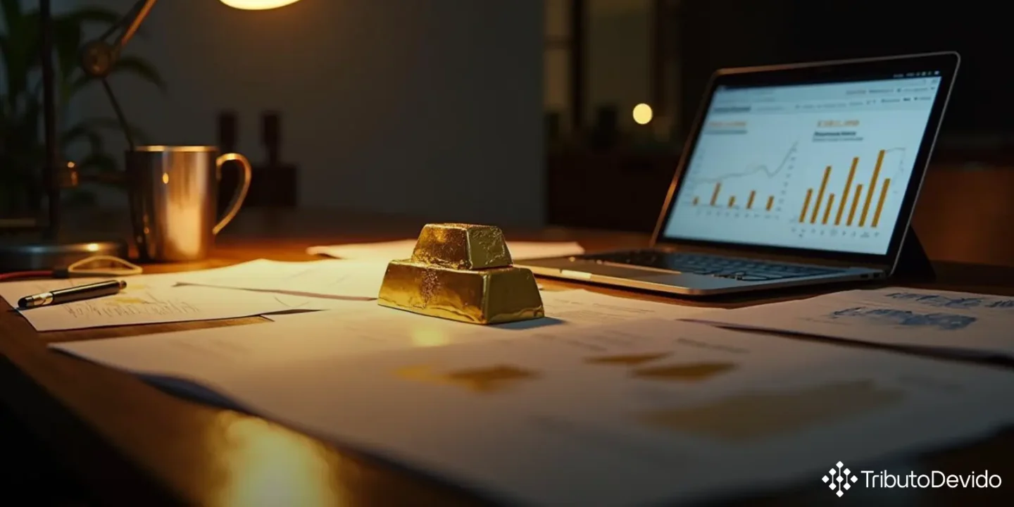 Tributação IRPF em ouro ativo financeiro