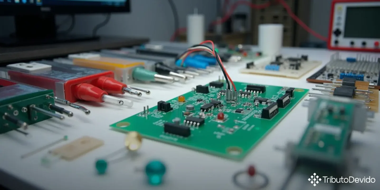 Classificação fiscal de kit para laboratório de engenharia elétrica