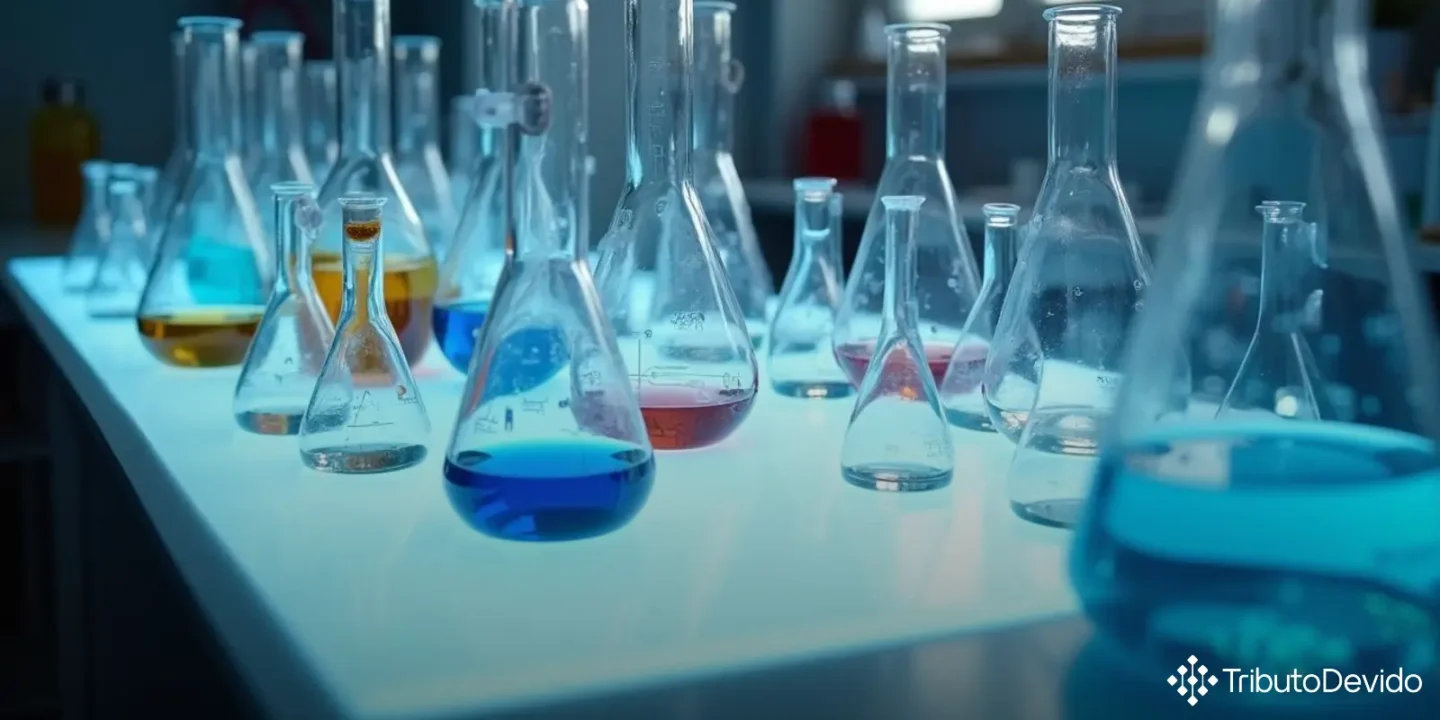 Classificação fiscal conjuntos laboratório química