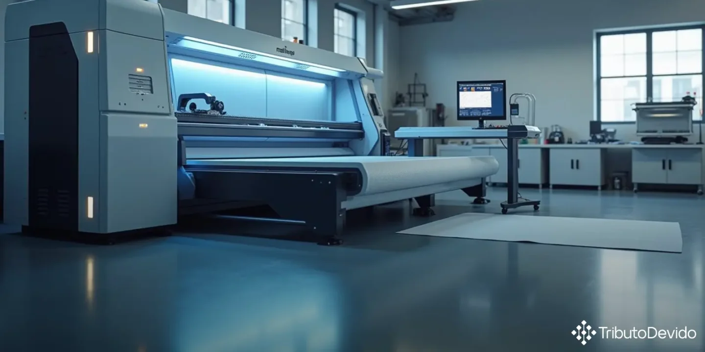 Classificação fiscal máquina cortar materiais flexíveis